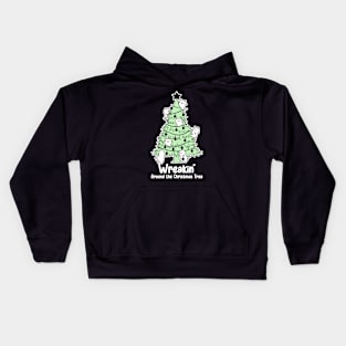 Wreakin' Around the Christmas Tree Kids Hoodie